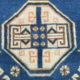 Medium Size Royal Blue Oushak Rug