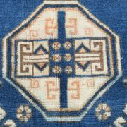 Medium Size Royal Blue Oushak Rug