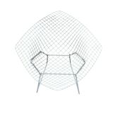 Chaise Diamond en rilsan gris (rare) par Harry Bertoia pour Knoll