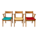 Vintage Bridge armchairs with compass legs – 1950s/60s