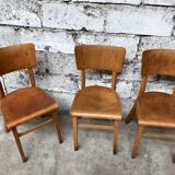 Series of 6 Thonet chairs from bistro