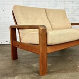EMC Møbler 2-seater sofa with teak wood
