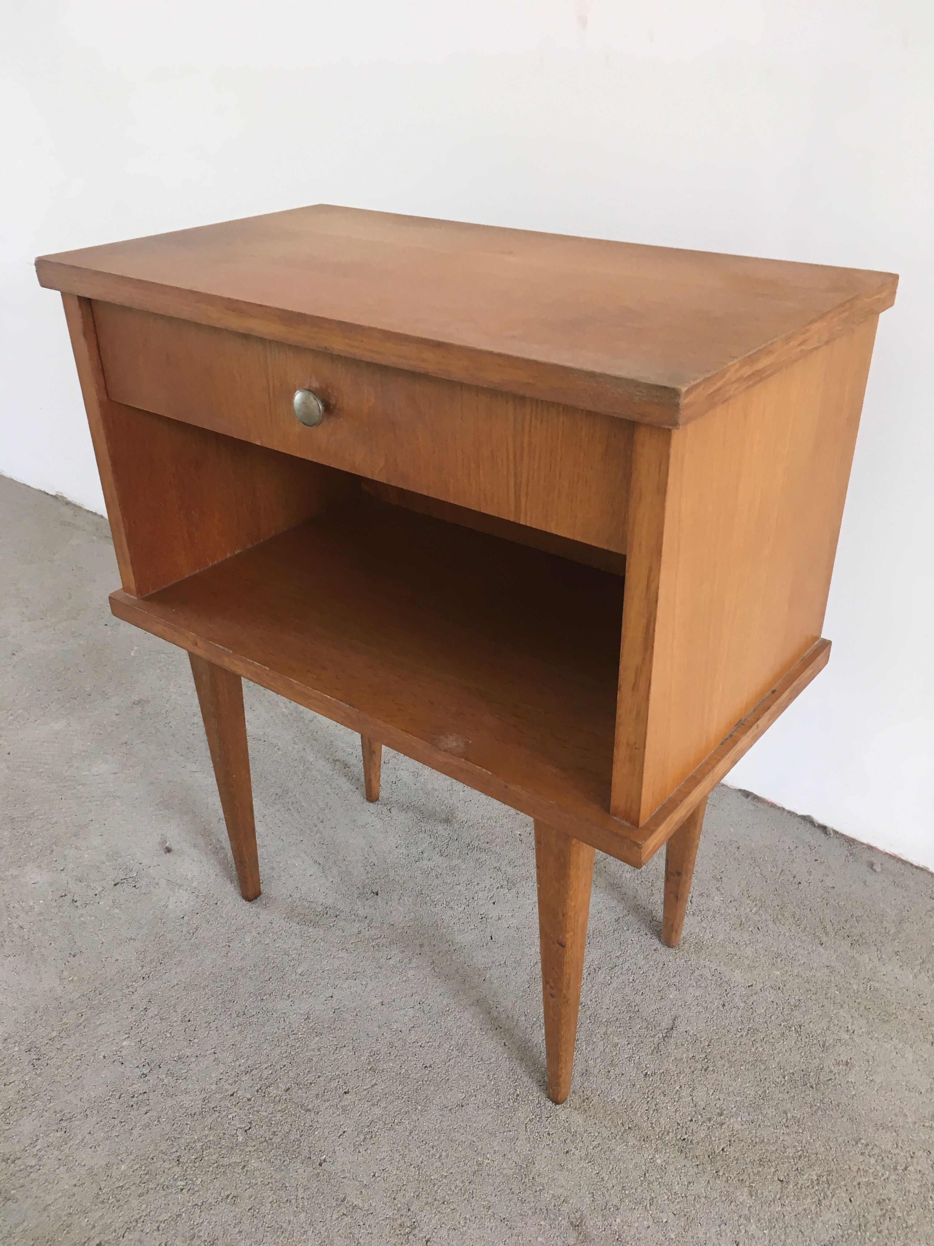 Vintage bedside table