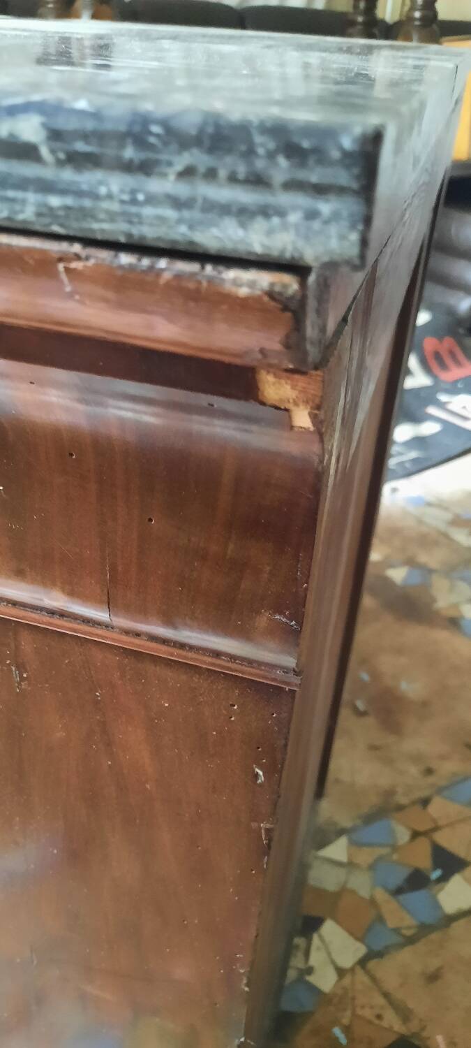 Louis Philippe style chest of drawers