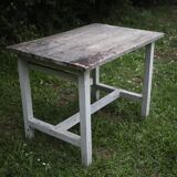 Old wooden table