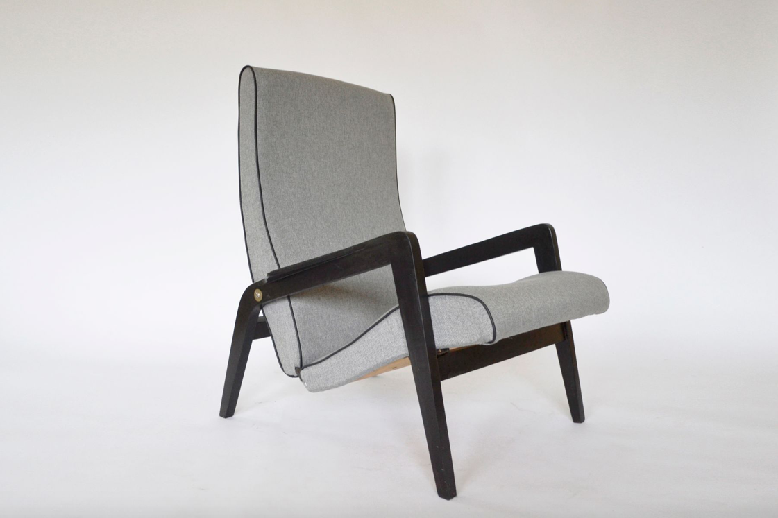 Armchair by LM Koslauskaitė-Stapulionienė for Vilniaus Baldų Kombinatas