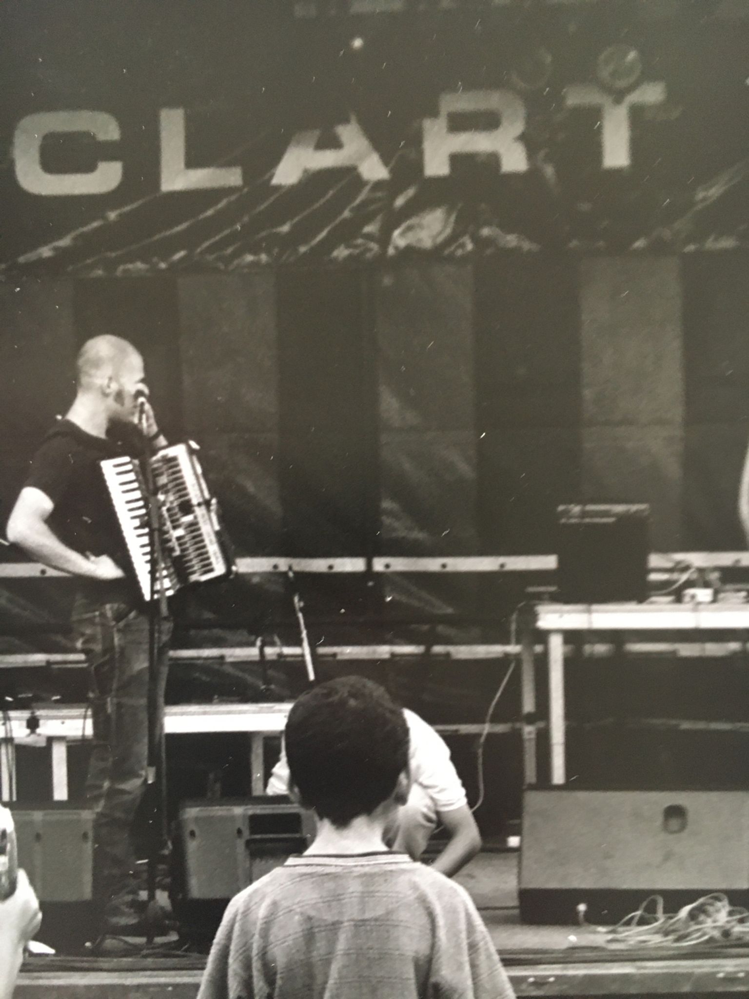 Original photo 2000. concert recyclart music childhood belgium