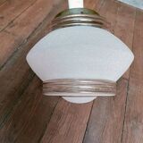 Chandelier, frosted glass ceiling light