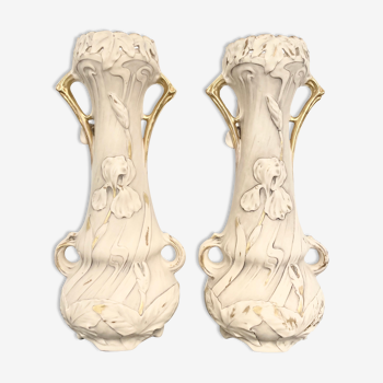 Pair of Royal Dux vases