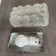 Crystal Glass Sconces Set of 12 by Staff Germany 1970’s