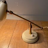 Italian-made lamp 1950 articulated with balance