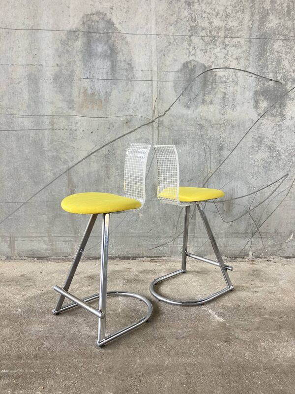 Chaises hautes dossier plexi Mirima, France