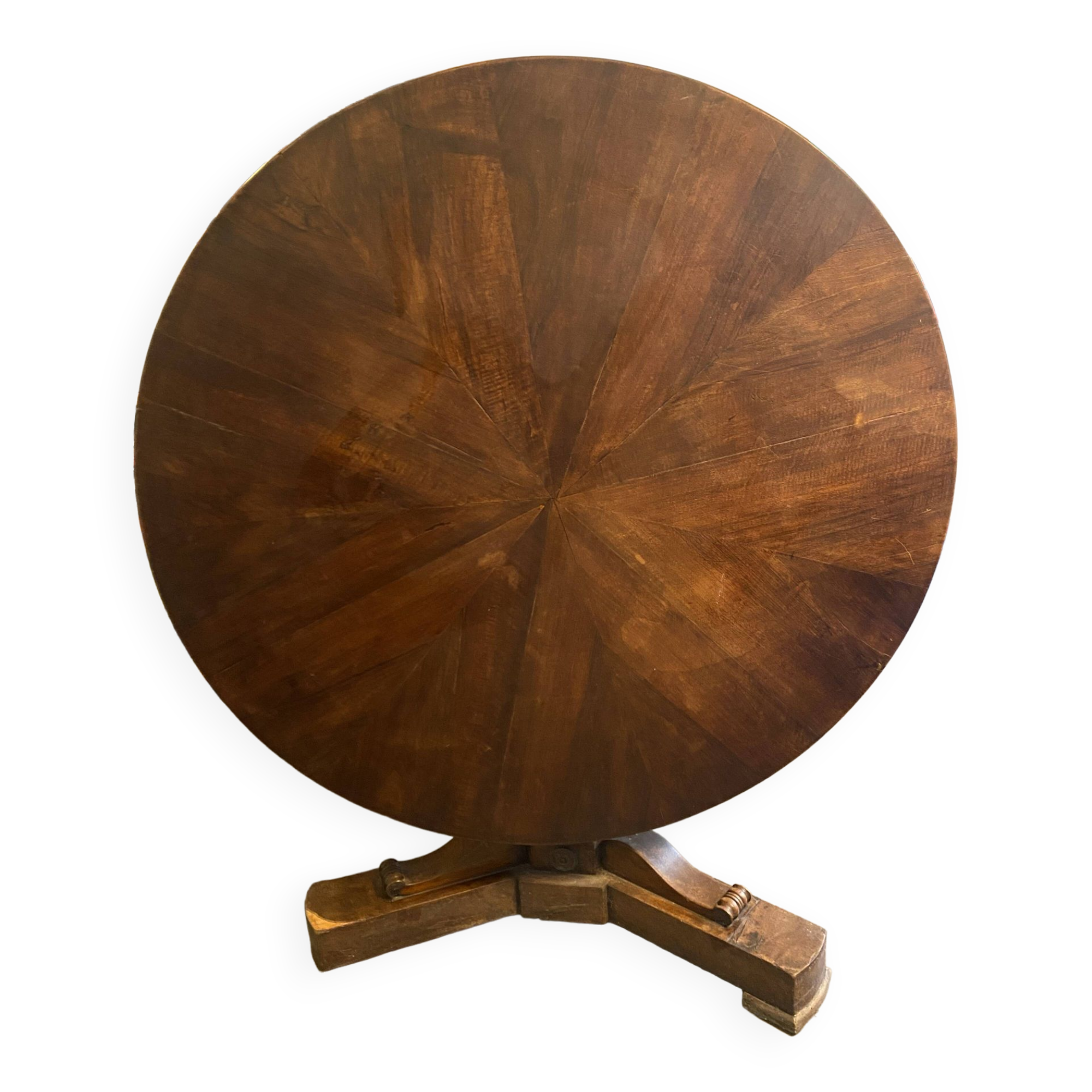 Wooden folding table