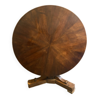 Wooden folding table