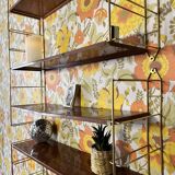 String wall shelf