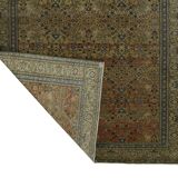 Tapis Oushak Vintage à Motifs Floraux – Laine 100 % – 290 × 191 cm