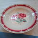 Assorted 8 ancient plates dominating red