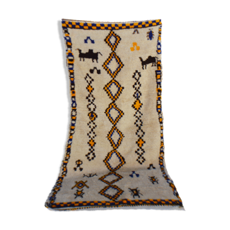 Colorful berber carpets - azilal 247 x 116 cm