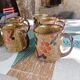 Six mugs en grès
