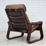 1970s, Danish design by Georg Thams, lounge chair, furniture leather.