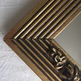 Small gilded wooden mirror 20x32cm