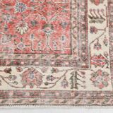 7x10 Pale Red Beige Turkish Area Rug, 209x308Cm SK 21028