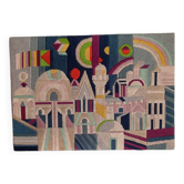Tapestry canvas optical art