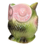 Sarreguemines owl slip pitcher