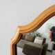 Vintage baroque mirror in gilded wood