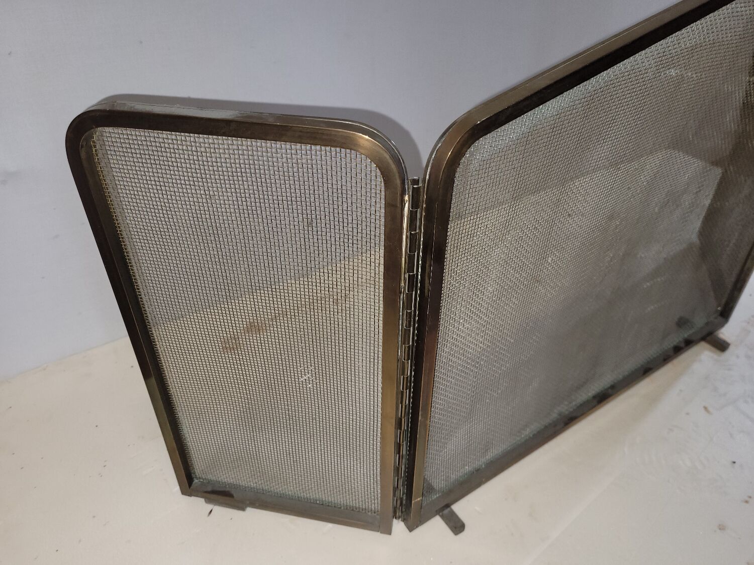 Brass chimney firewall