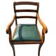 Office chair in solid cherry wood