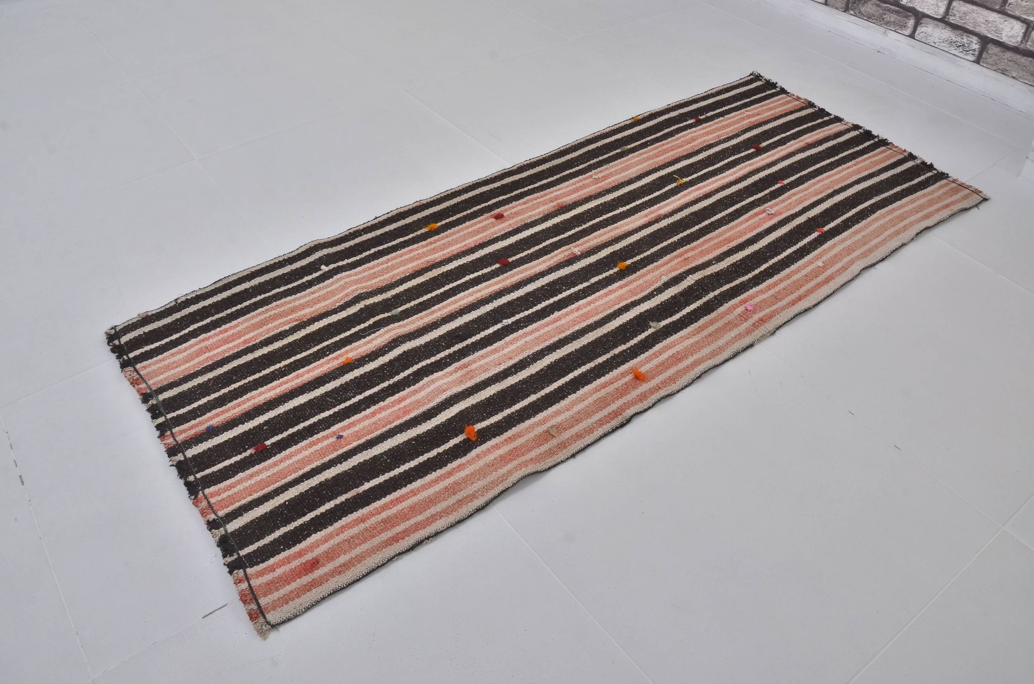 Stripe Anatolian Kilim Rug sku3942