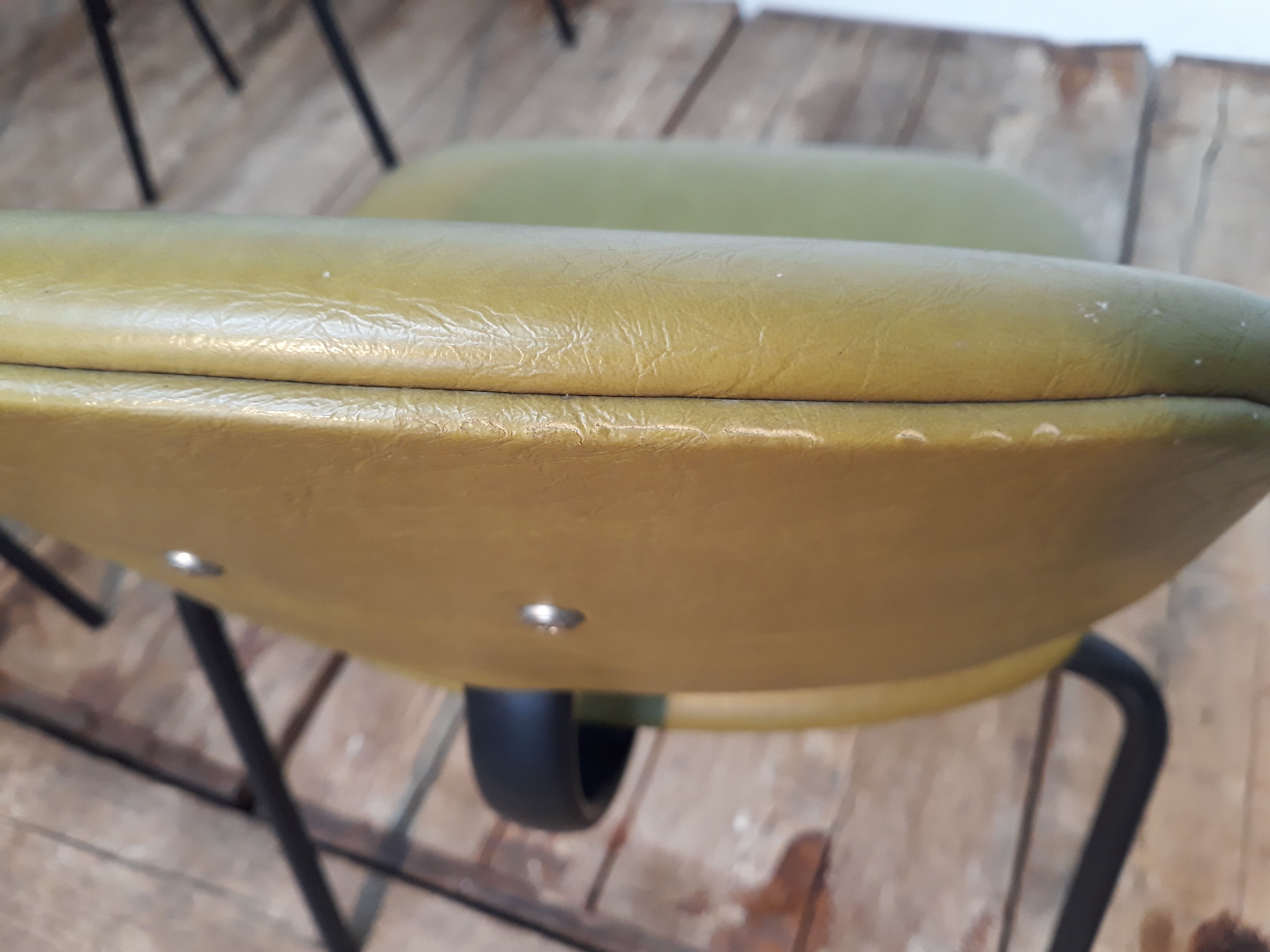 9 chairs vintage Stafor Steelcase