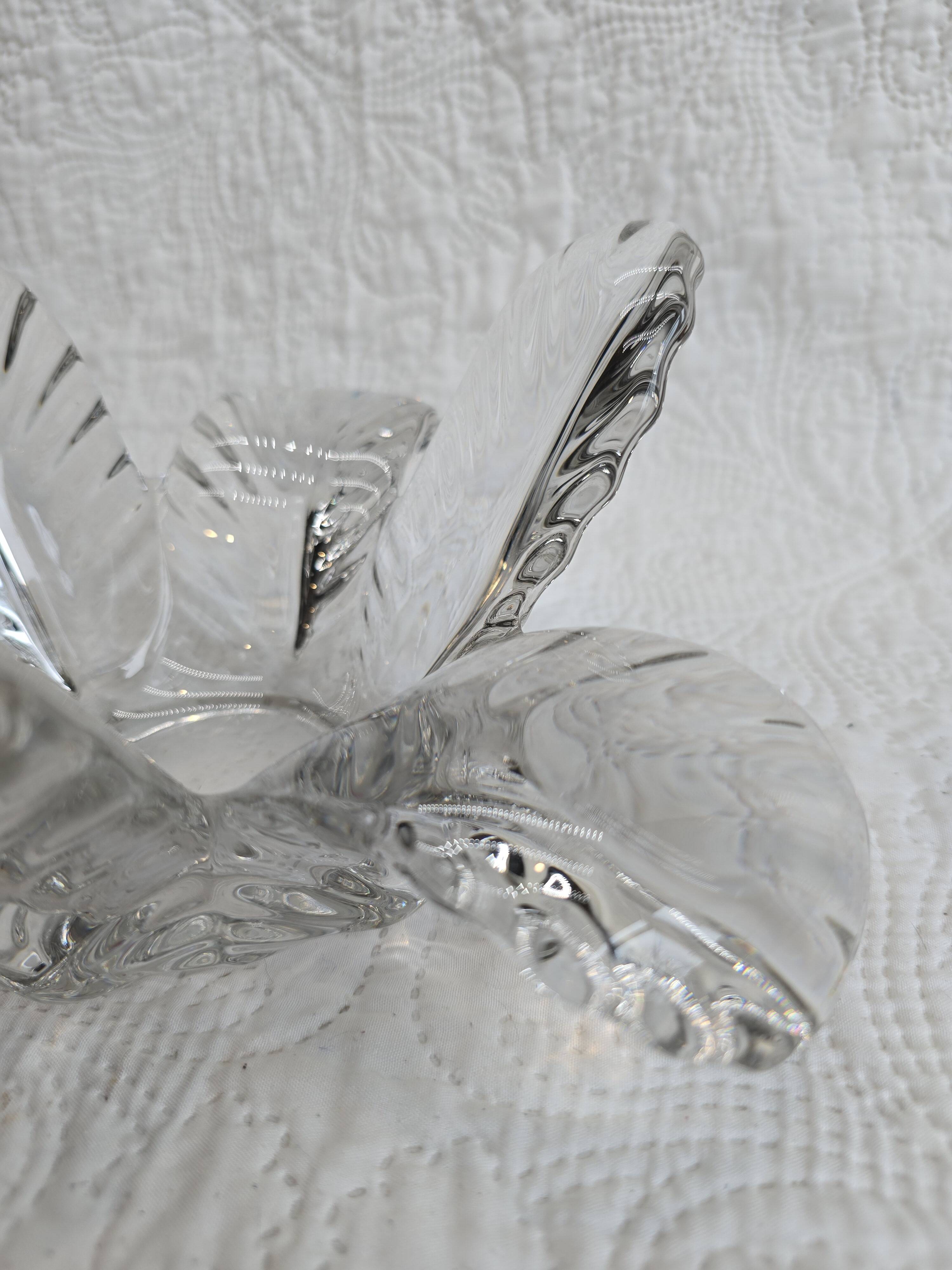 Crystal "Flower" candle holder