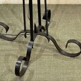 1930s wrought iron floor lamp