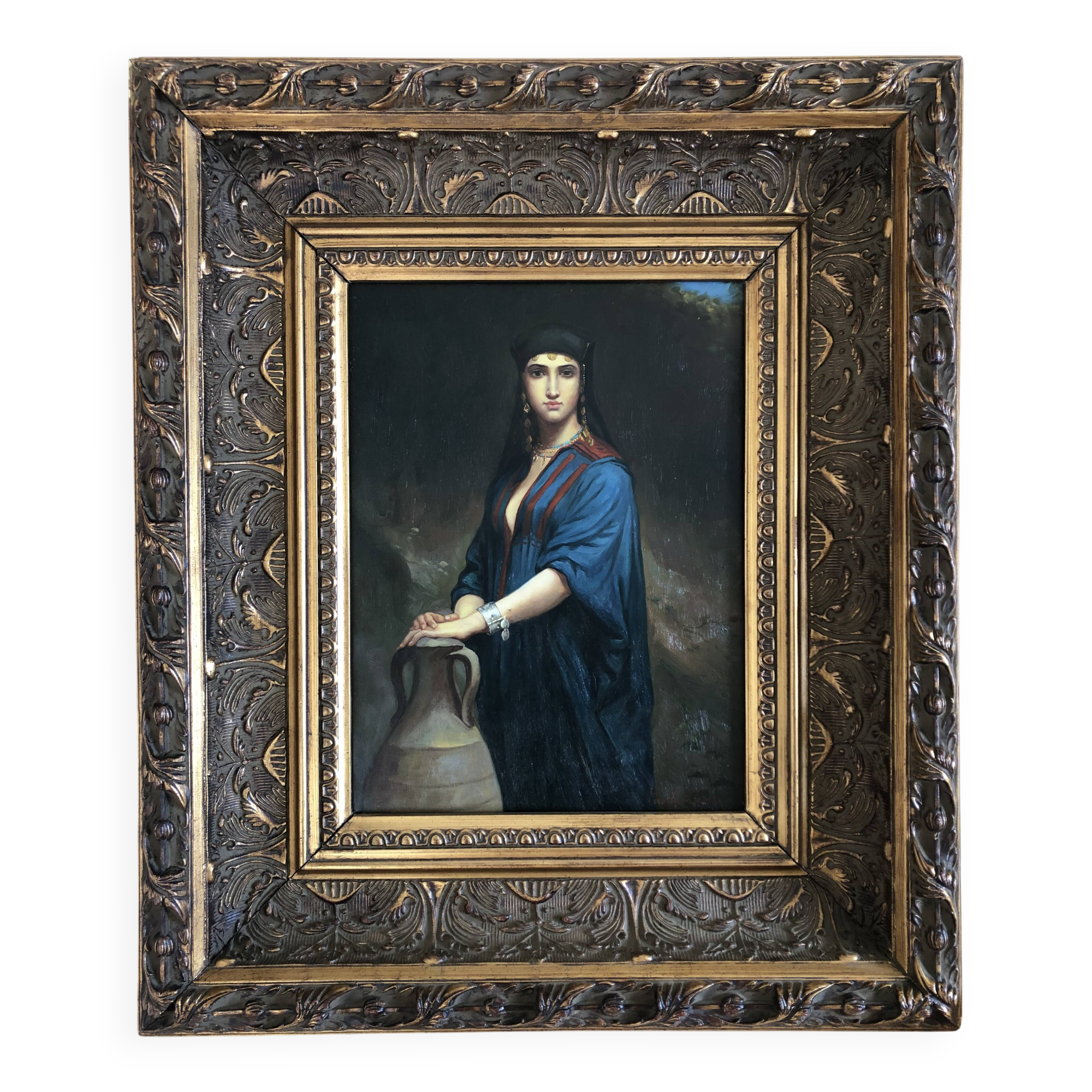 Peasant woman reproduction by Charles Landelle