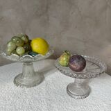 Glass fruit bowl, circa 1900