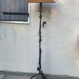 Rustic floor lamp