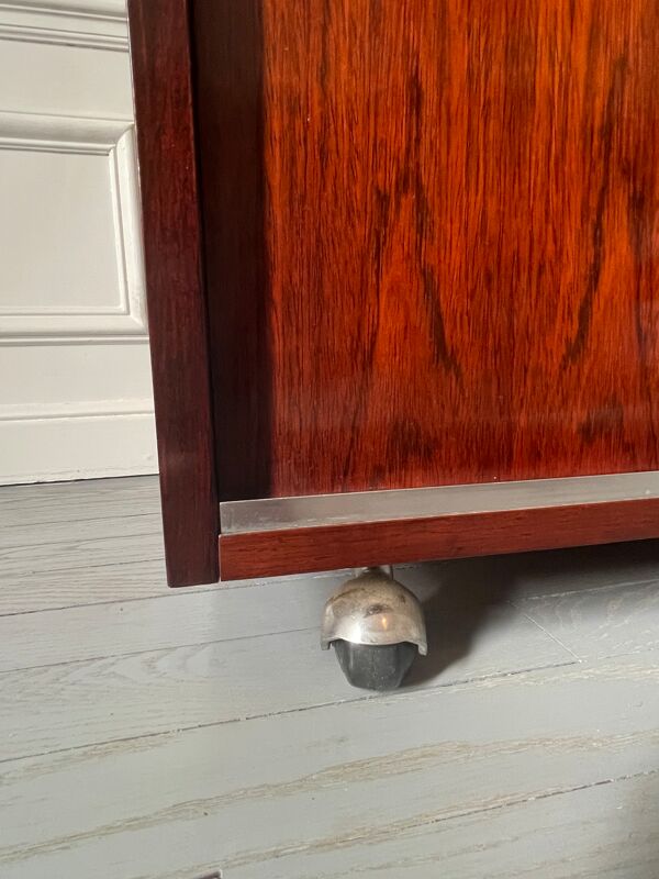 Caisson de rangement sur roulette Georges Nelson par mobilier international