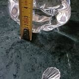 Pair of Daum crystal salt cellars