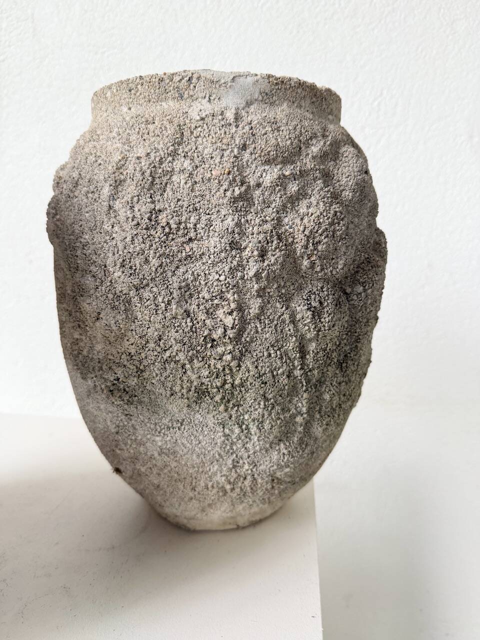 Pair of cement planters, 1900