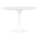 Tulip dining table in marble by Eero Saarinen for Knoll International.