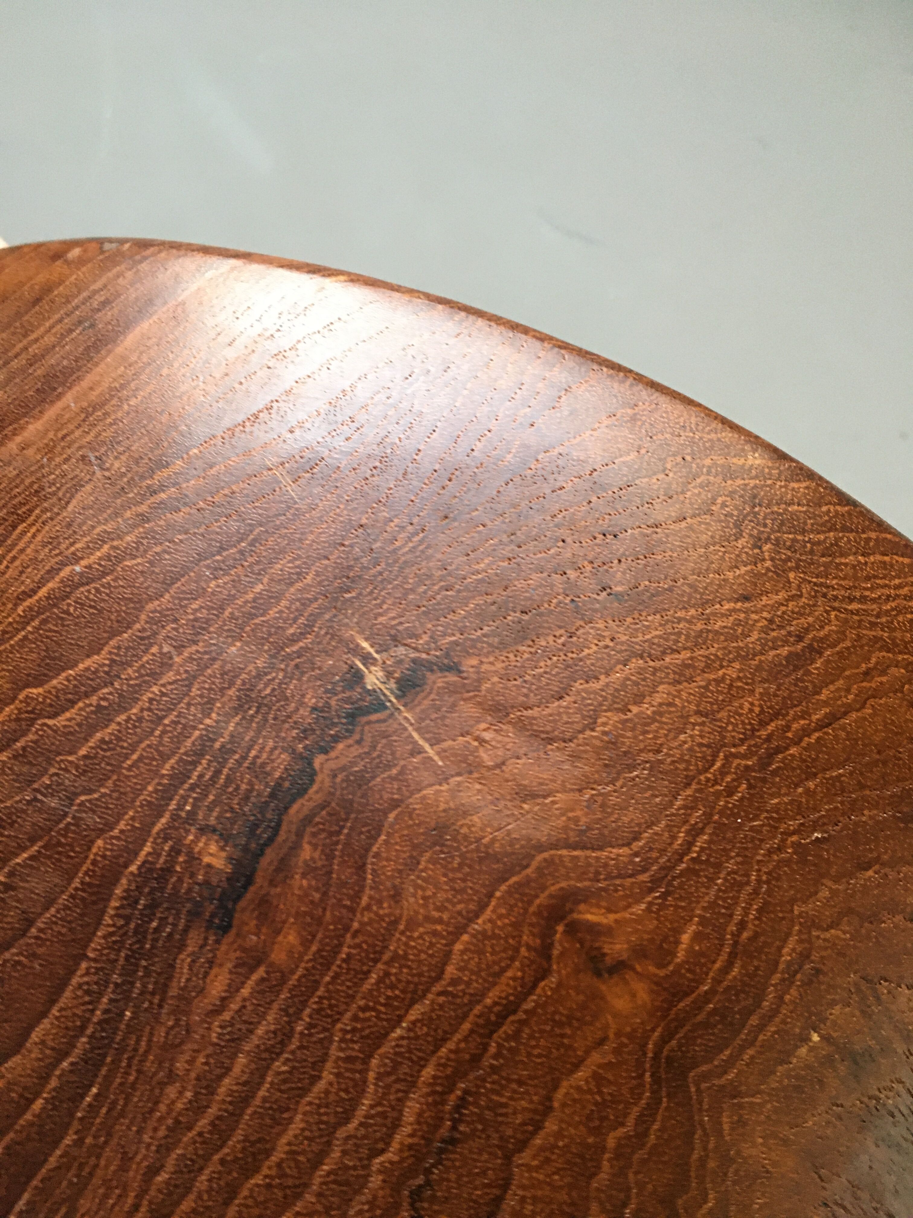 Vintage teak salad bowl