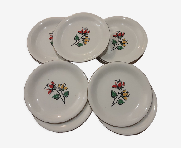 Lot de 12 assiettes dessert Bagatelle