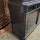 Louis Philippe two-body sideboard in blackened wood 19th
