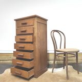 Trade furniture 7 drawers 40s wood oak