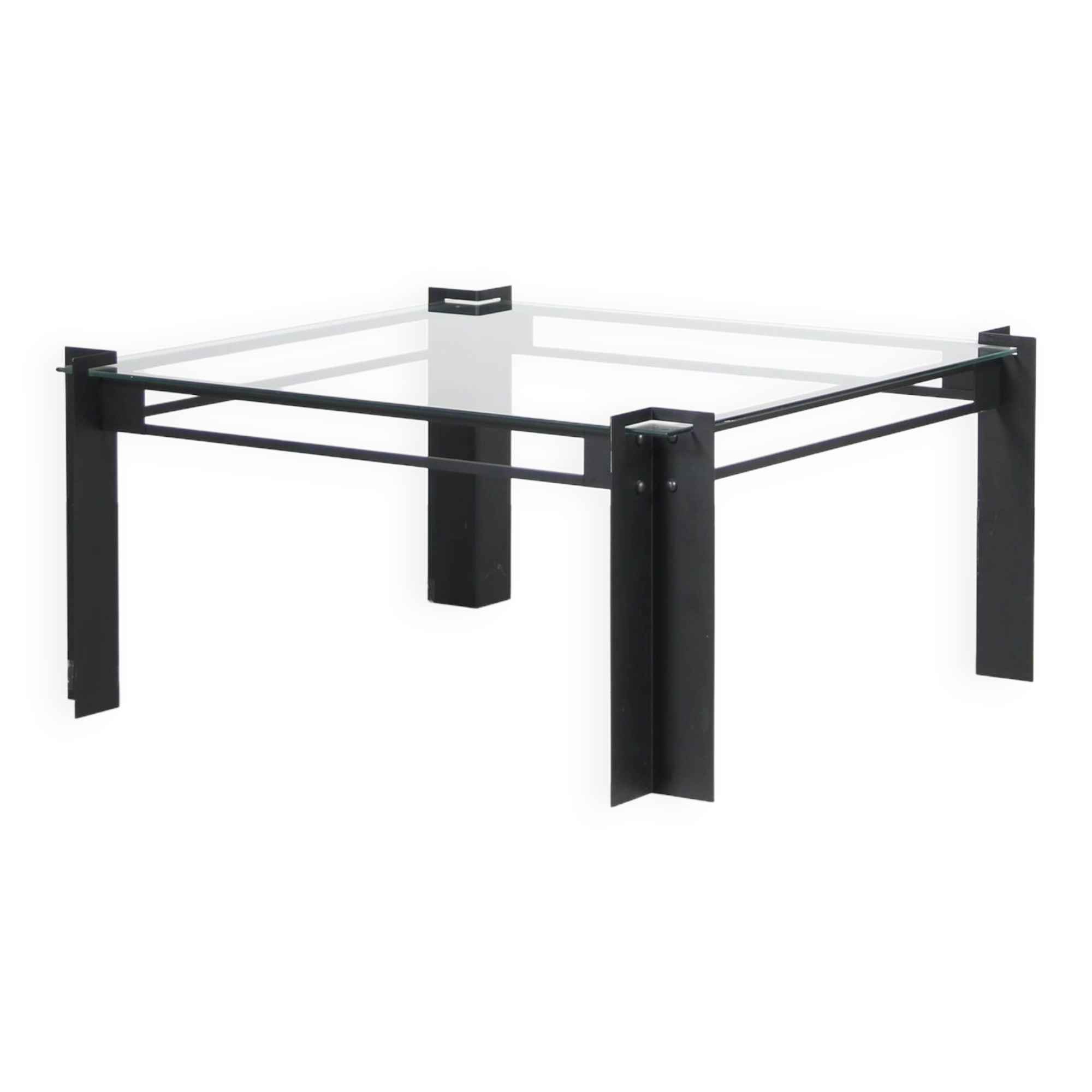 1980s Square Dutch design coffee table