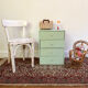 Small white wooden children's bistro chair