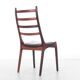 Suite of 4 Scandinavian rosewood chairs from Rio