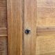 Elegant 1950s oak wardrobe